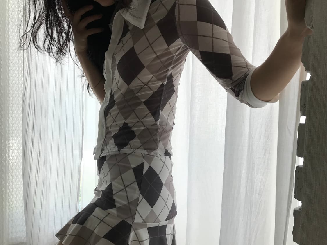 OMIGHTY 아가일 패턴 셋업 상품이미지3
