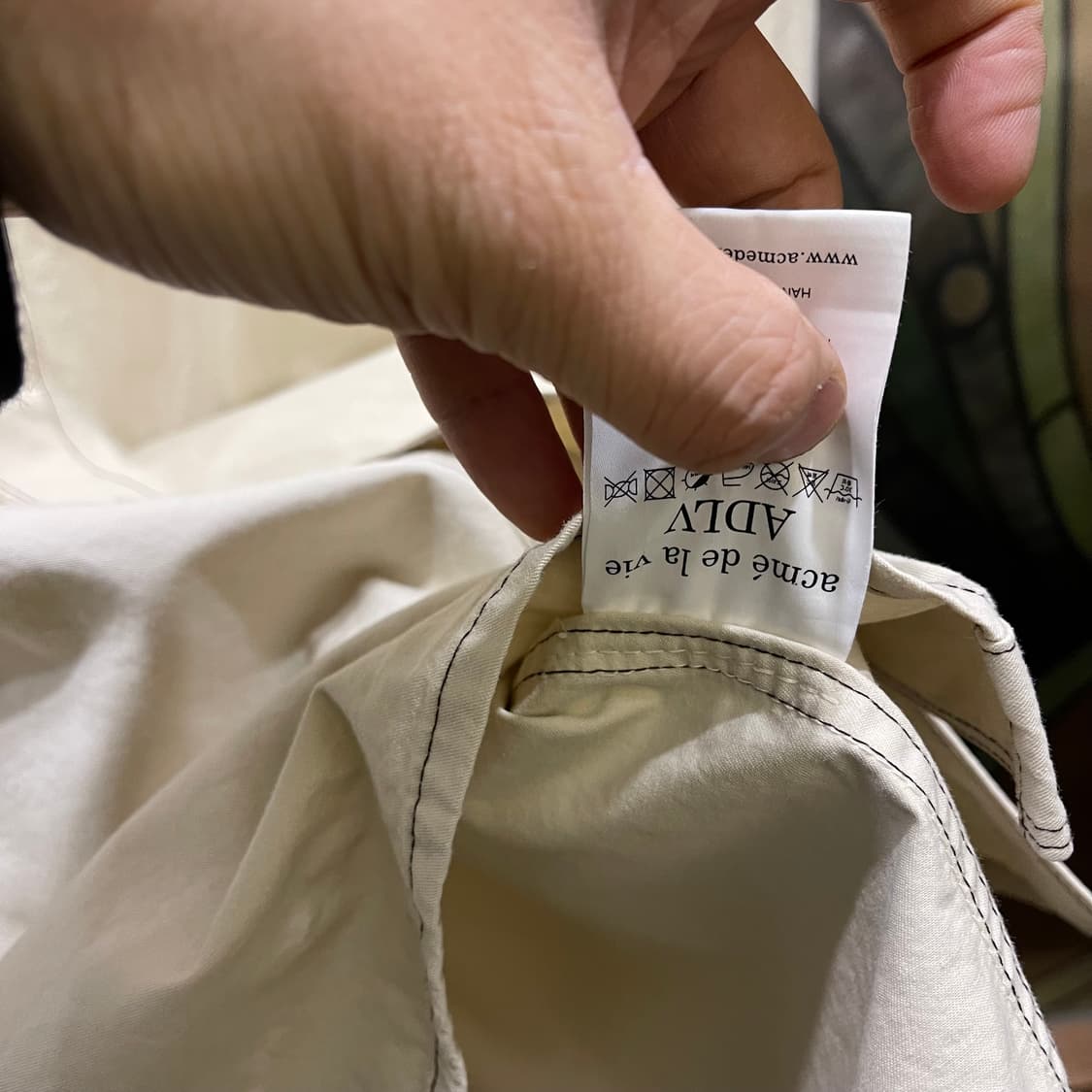 ADLV 아크메드라비  로고 셔츠 상품이미지6