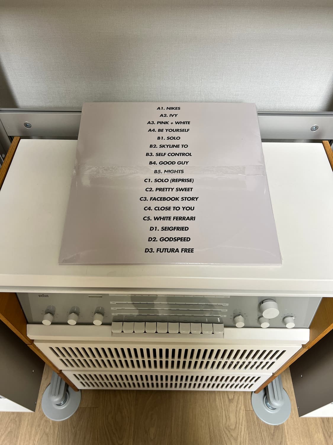 [LP] 프랭크 오션 블론드 화이트 Unofficial LP 상품이미지3