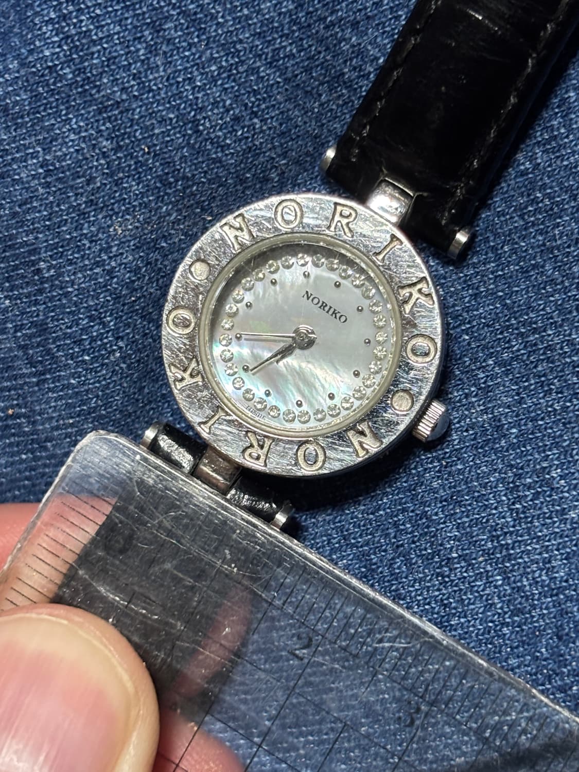 vintage noriko leather watch 상품이미지3