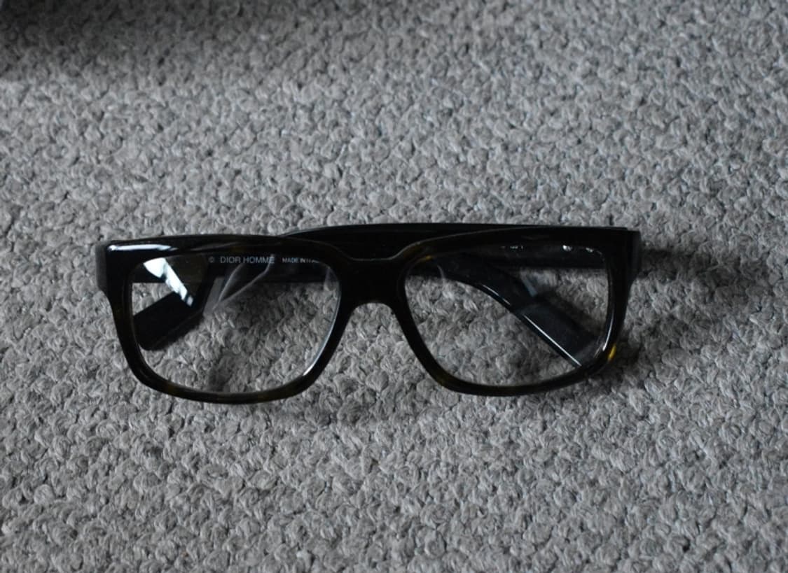 디올옴므 Black Tie 8/s/n 블랙 안경 상품이미지2