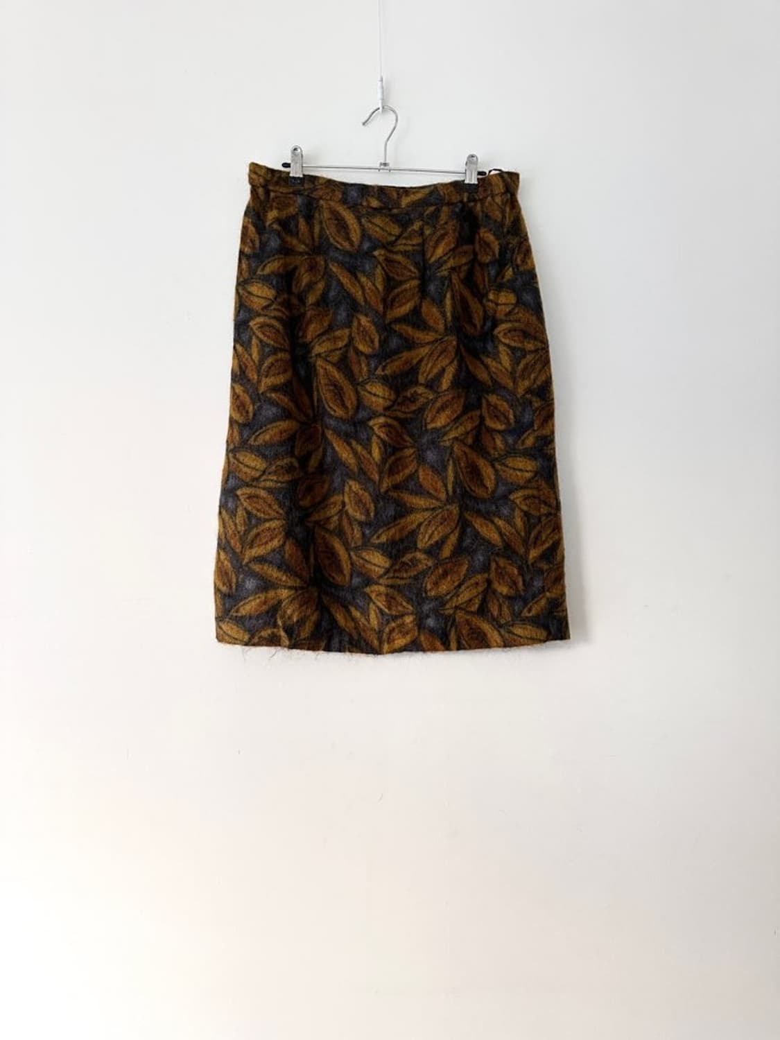 Sunflower leat pattern warm skirt 상품이미지1