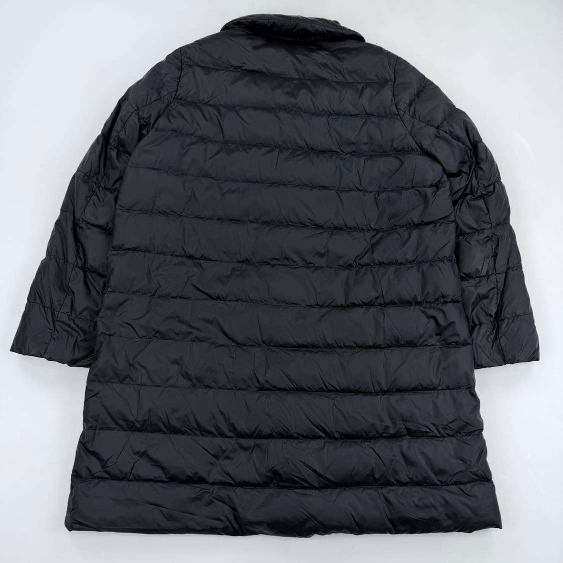 질샌더 블랙 다운 경량패딩 코트 38 상품이미지4