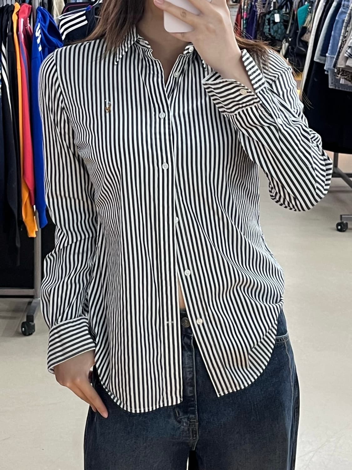 폴로 스트라이프 셔츠 상품이미지2