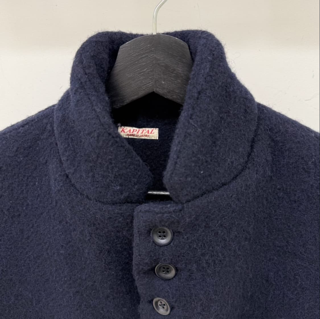 캐피탈 버튼 울 자켓 상품이미지2