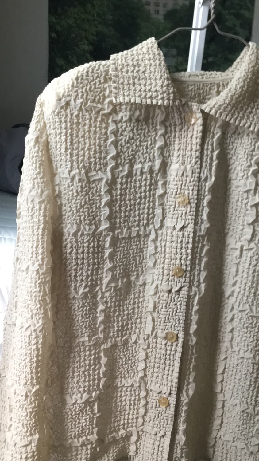 Crinkle Texture Shirt 상품이미지5