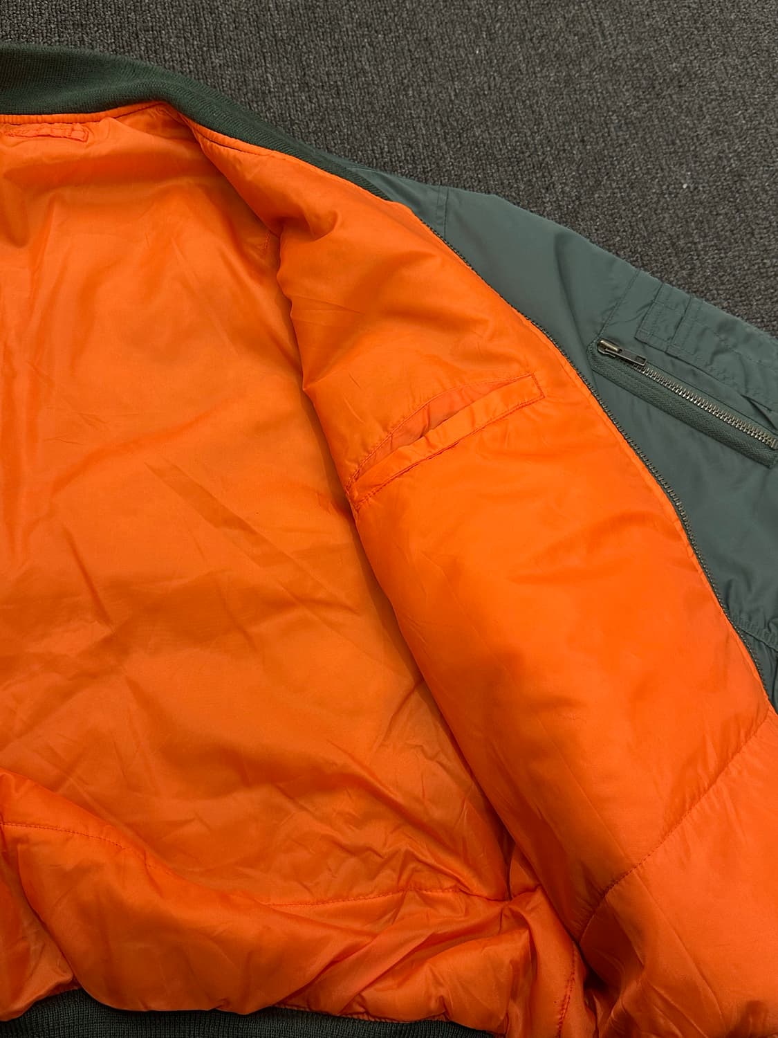 M)유니클로 빈티지 MA-1 항공점퍼 상품이미지6