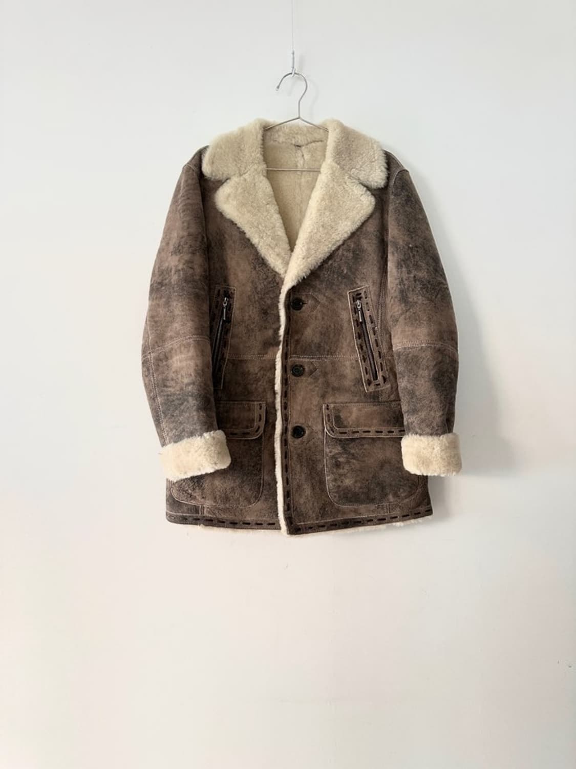 Indian stitch muston / beige 상품이미지1