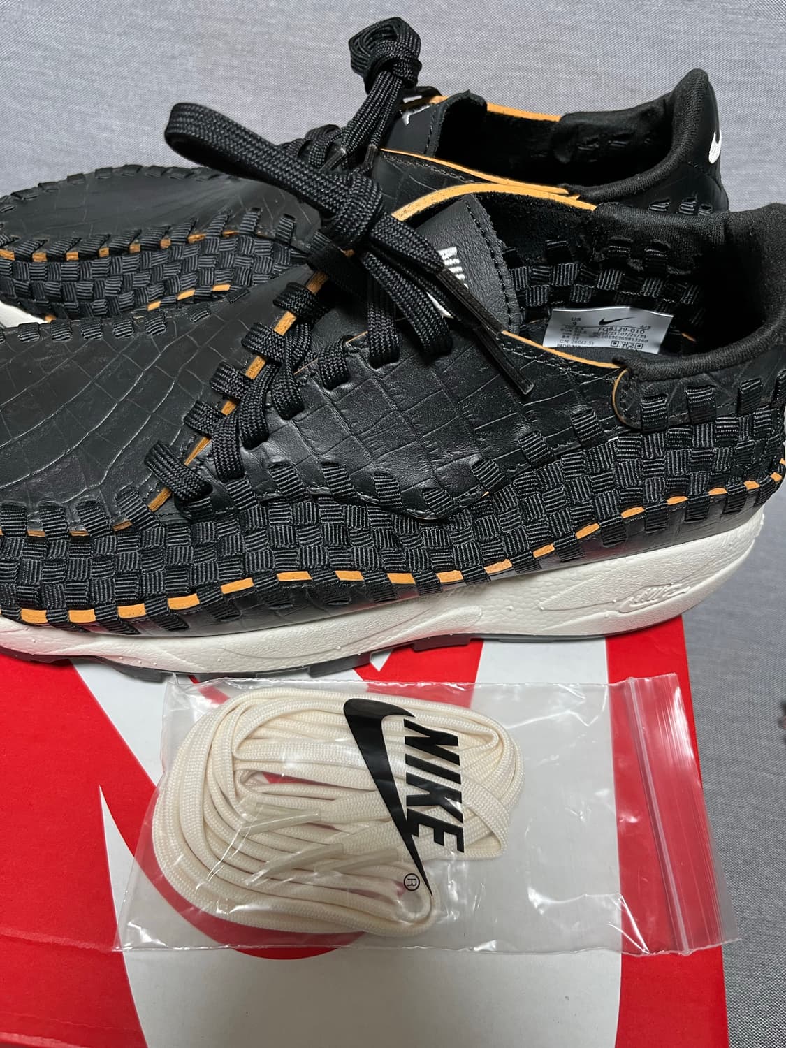 @새상품@ 나이키 풋스케이프 우븐 블랙 상품이미지6