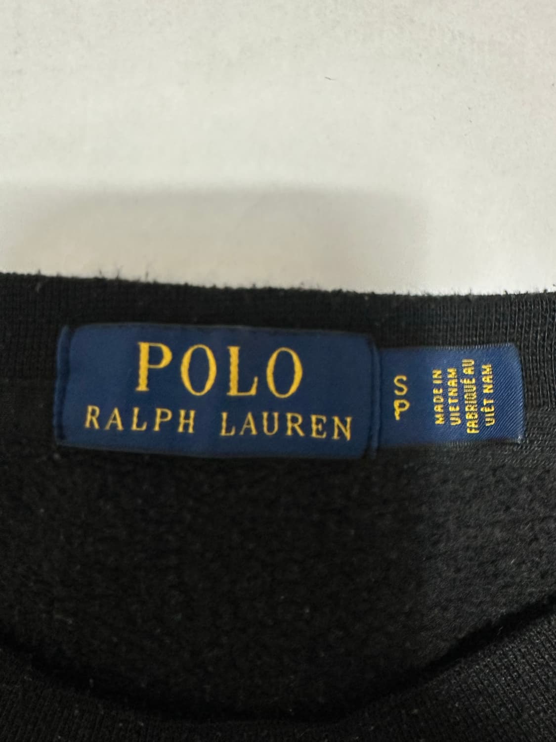 폴로 랄프로렌 신형 블랙 맨투맨 상품이미지4