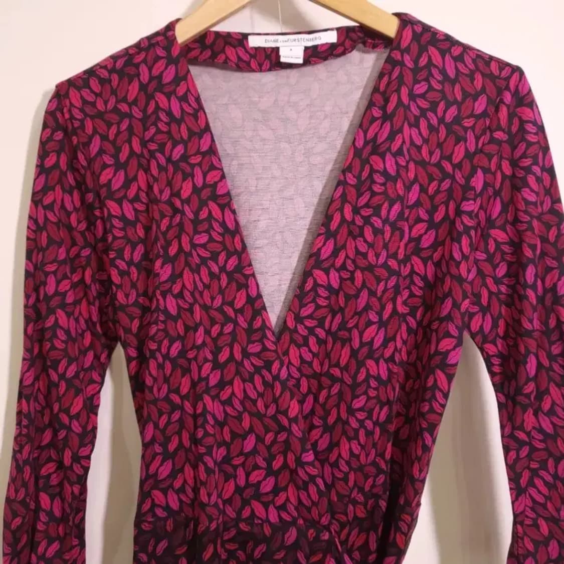 다이앤 본 퍼스텐버그 랩 원피스 ~55반 상품이미지3