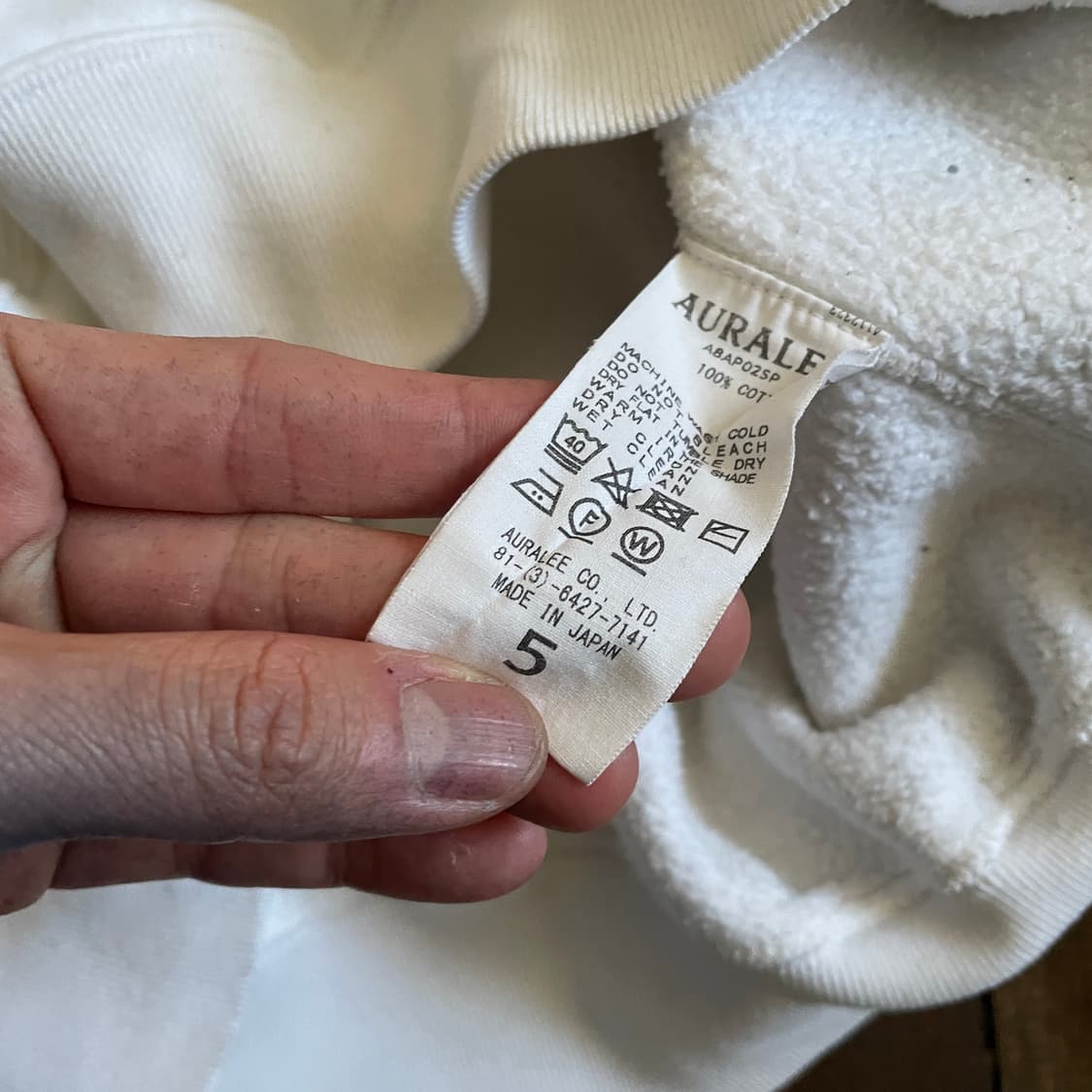 Auralee X 5525 Gallery 상품이미지3