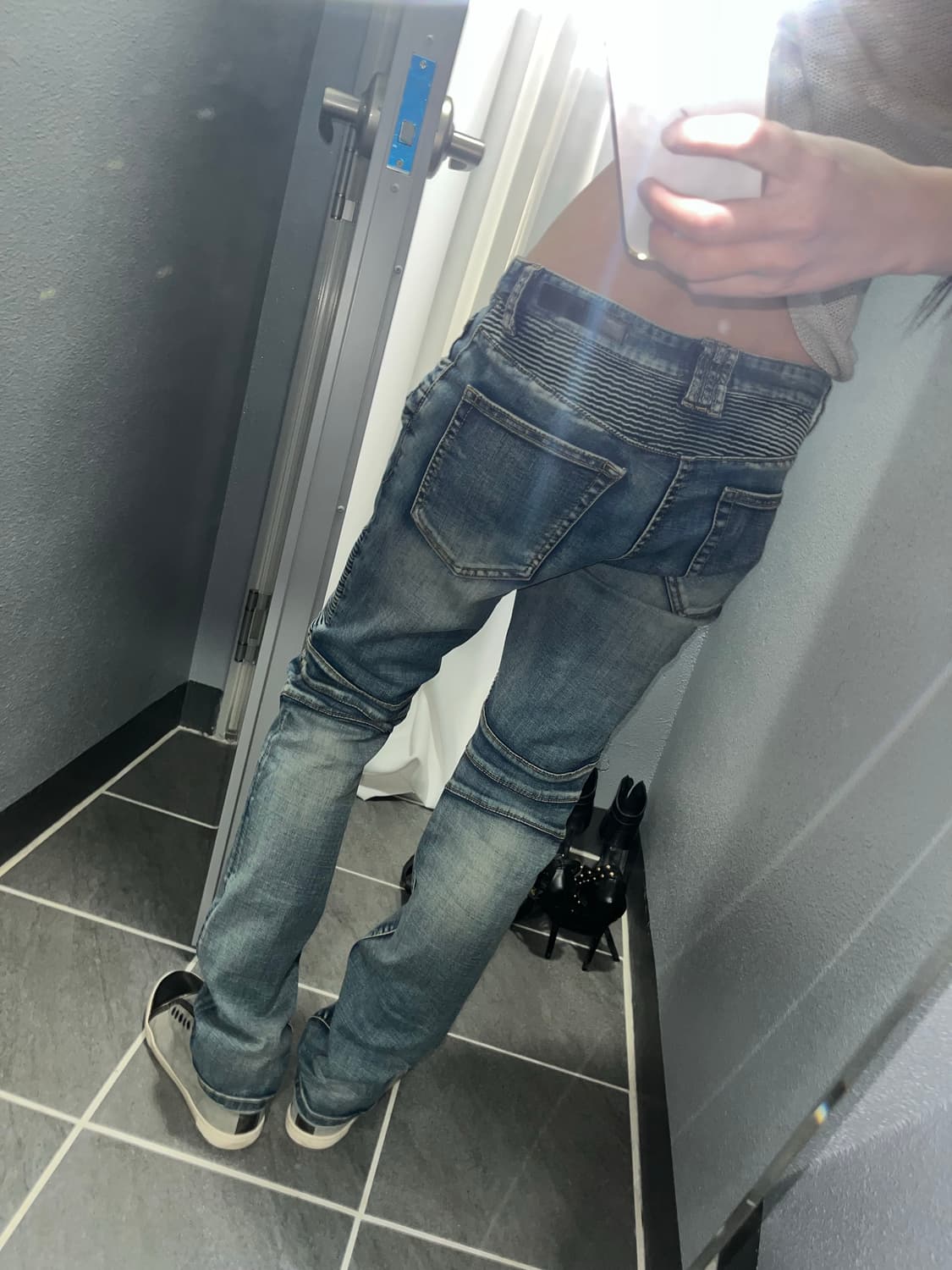 Vintage low rise denim pants 상품이미지1