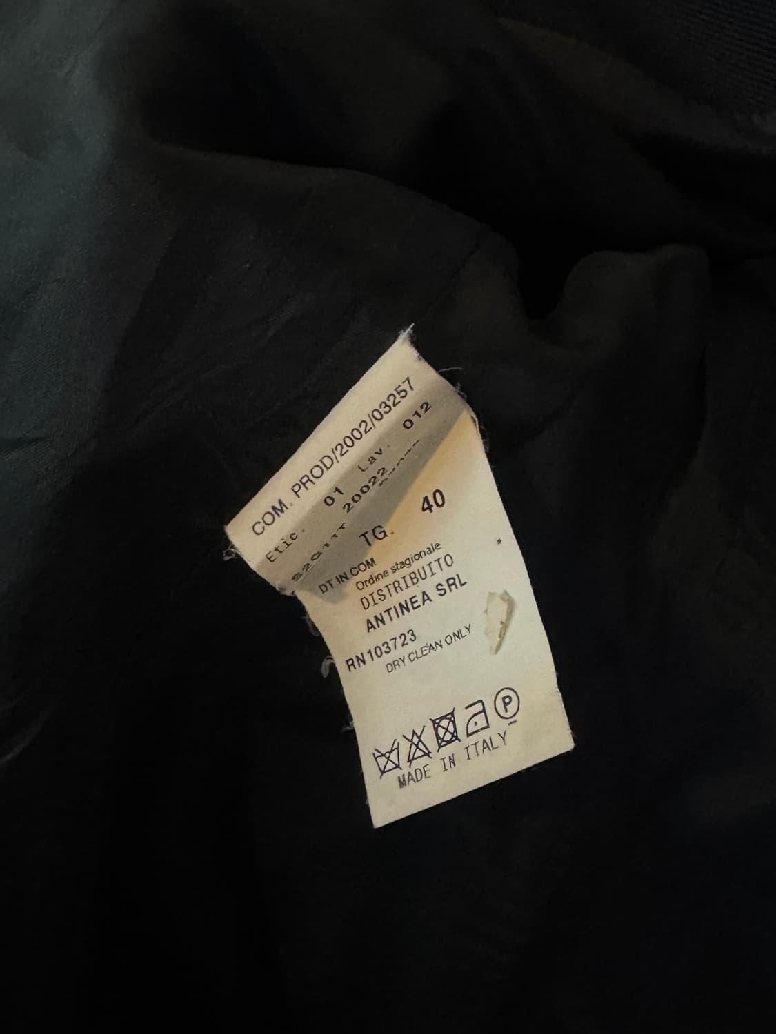 Emporio Armani 블랙 자켓 40사이즈 상품이미지3