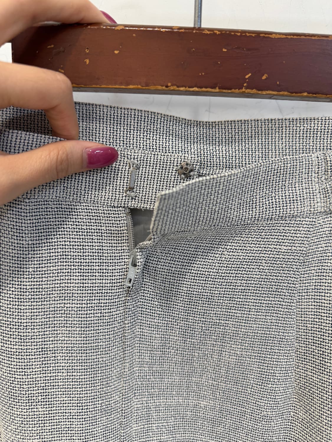 japanese vintage skirt 트위드 스커트 상품이미지5