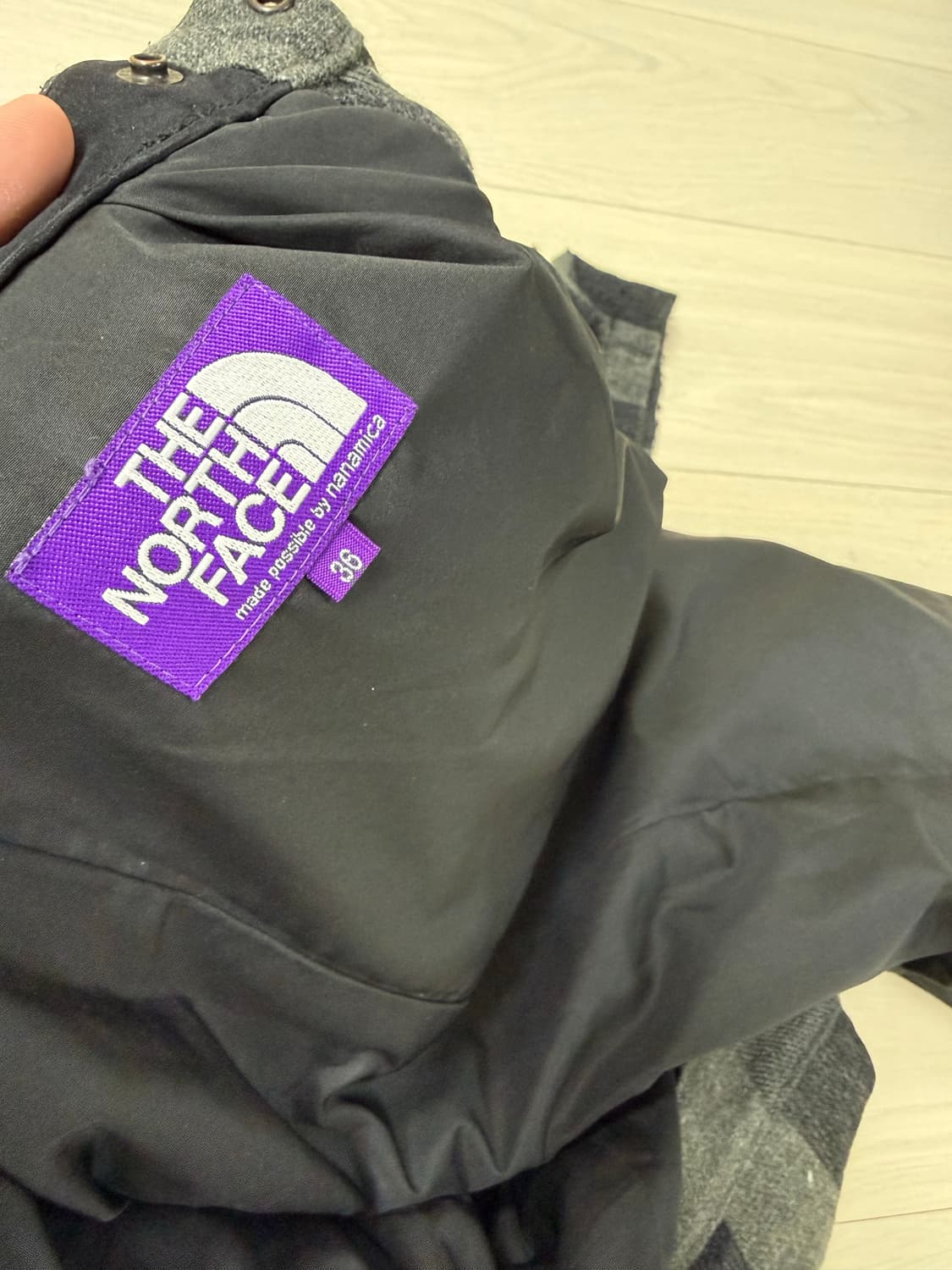 [36] 노스페이스 퍼플라벨 체크 팬츠 상품이미지4