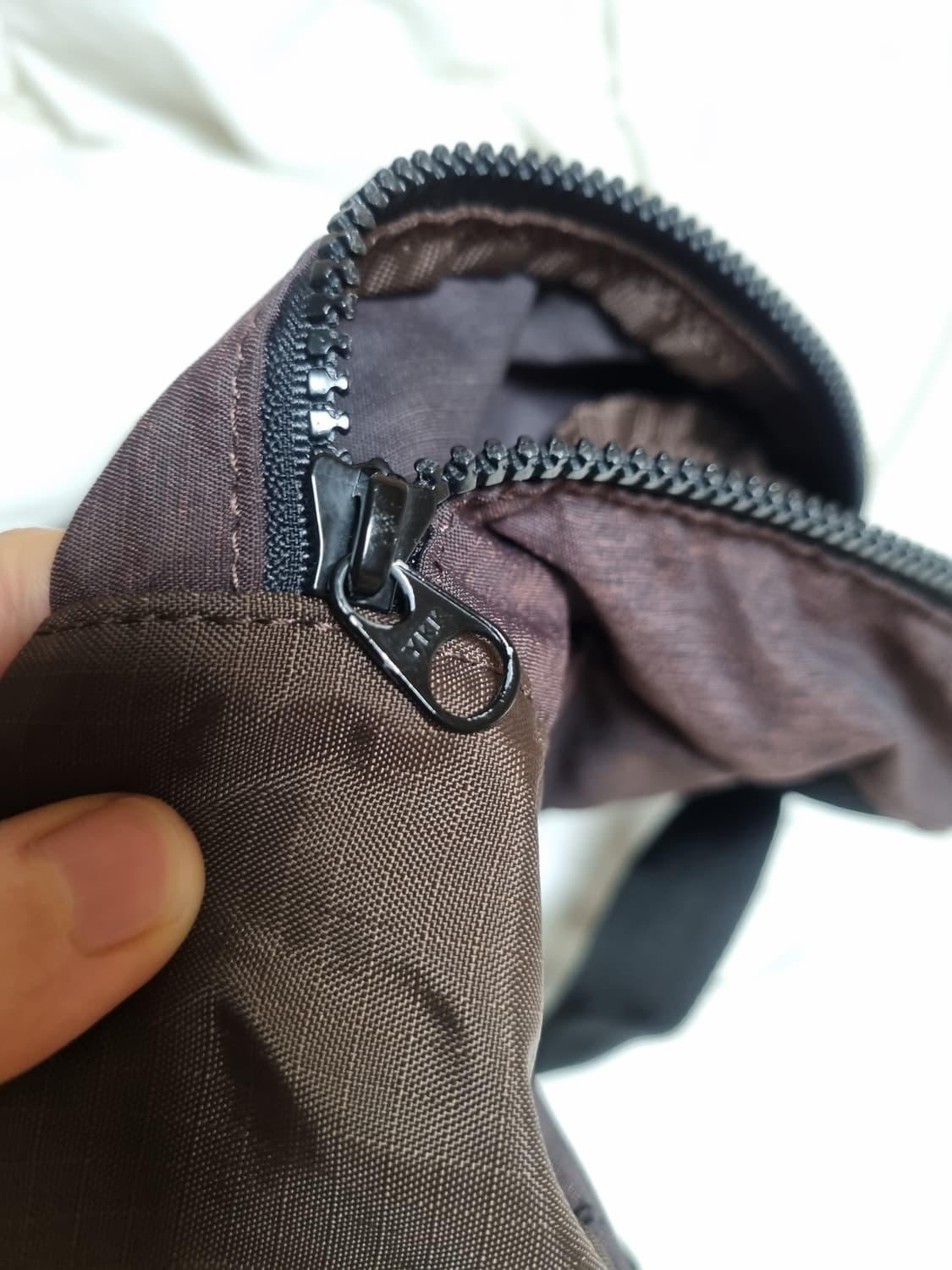 미스치프 나일론 백팩 브라운 상품이미지4