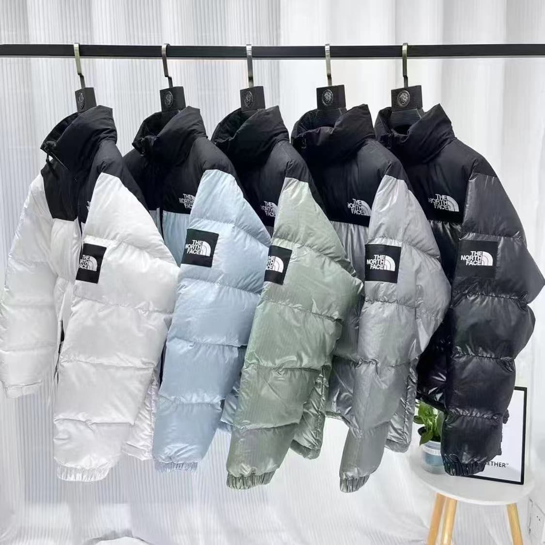 "노스페이스 화이트 라벨 노벨티 눕시 다운 자켓 블랙 캐치트렌디 노 레이 상품이미지4
