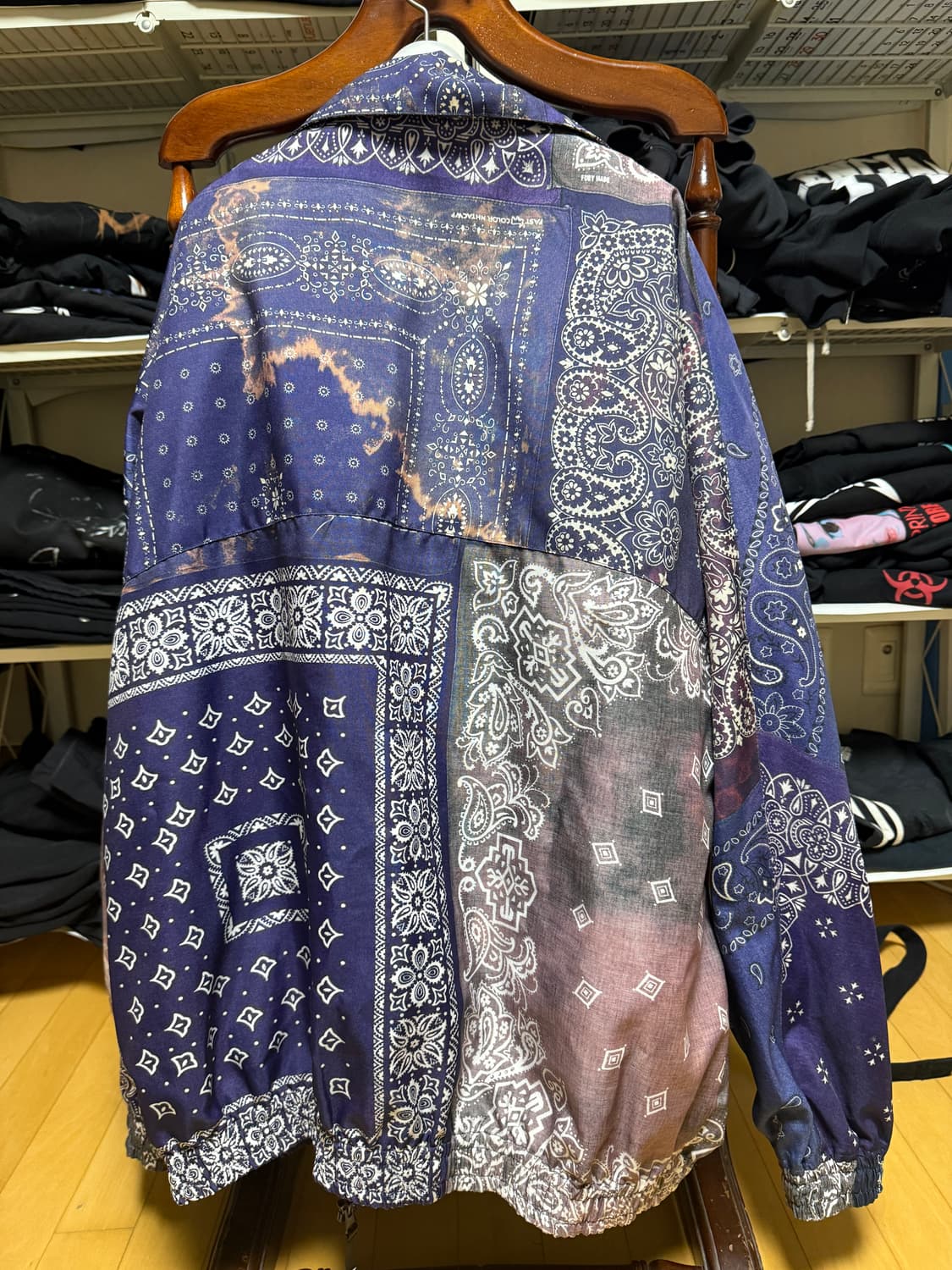 네이버후드 페이즐리 자켓 블루 상품이미지2