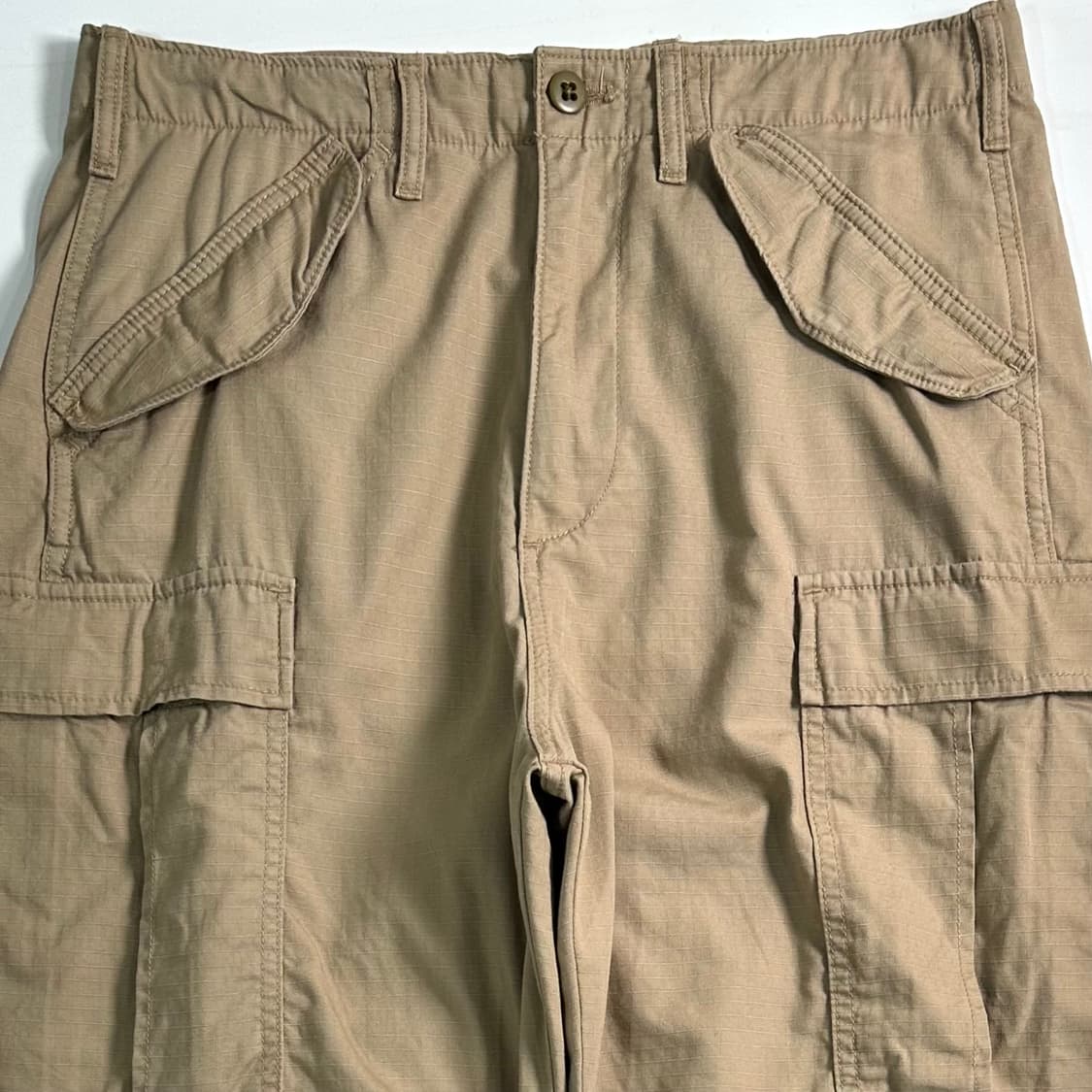 00s GAP 갭 베이지 립스탑 카고 팬츠 상품이미지2