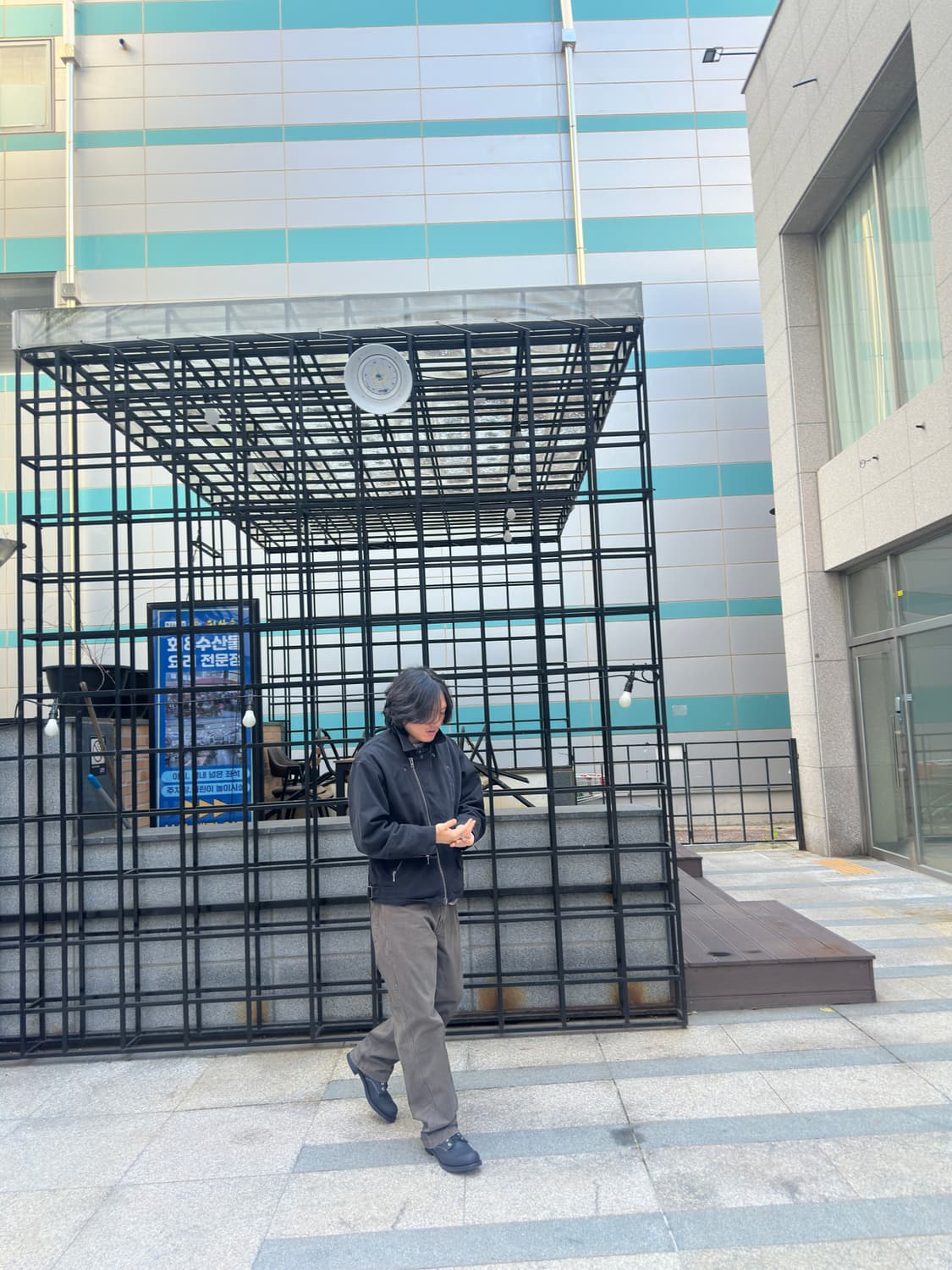 (2) 폴리테루 코튼 라이더 자켓 상품이미지2