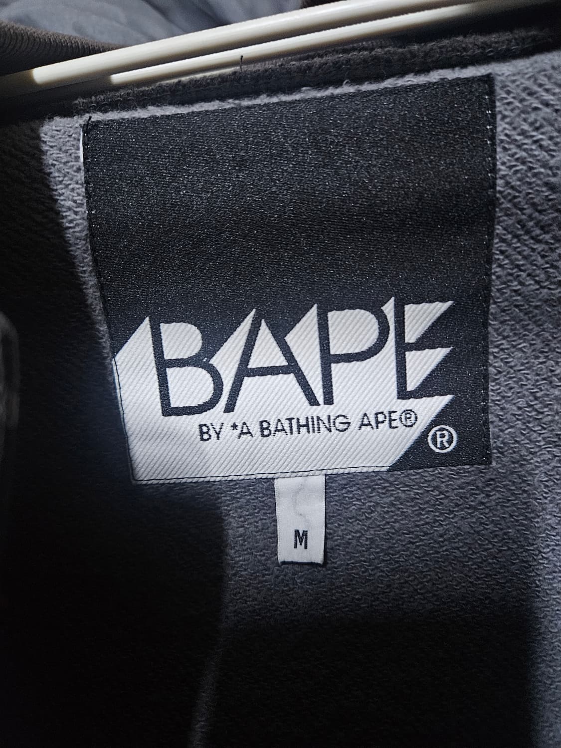 베이프 BAPE 흑계 카모 바시티 M 팝니다 상품이미지3