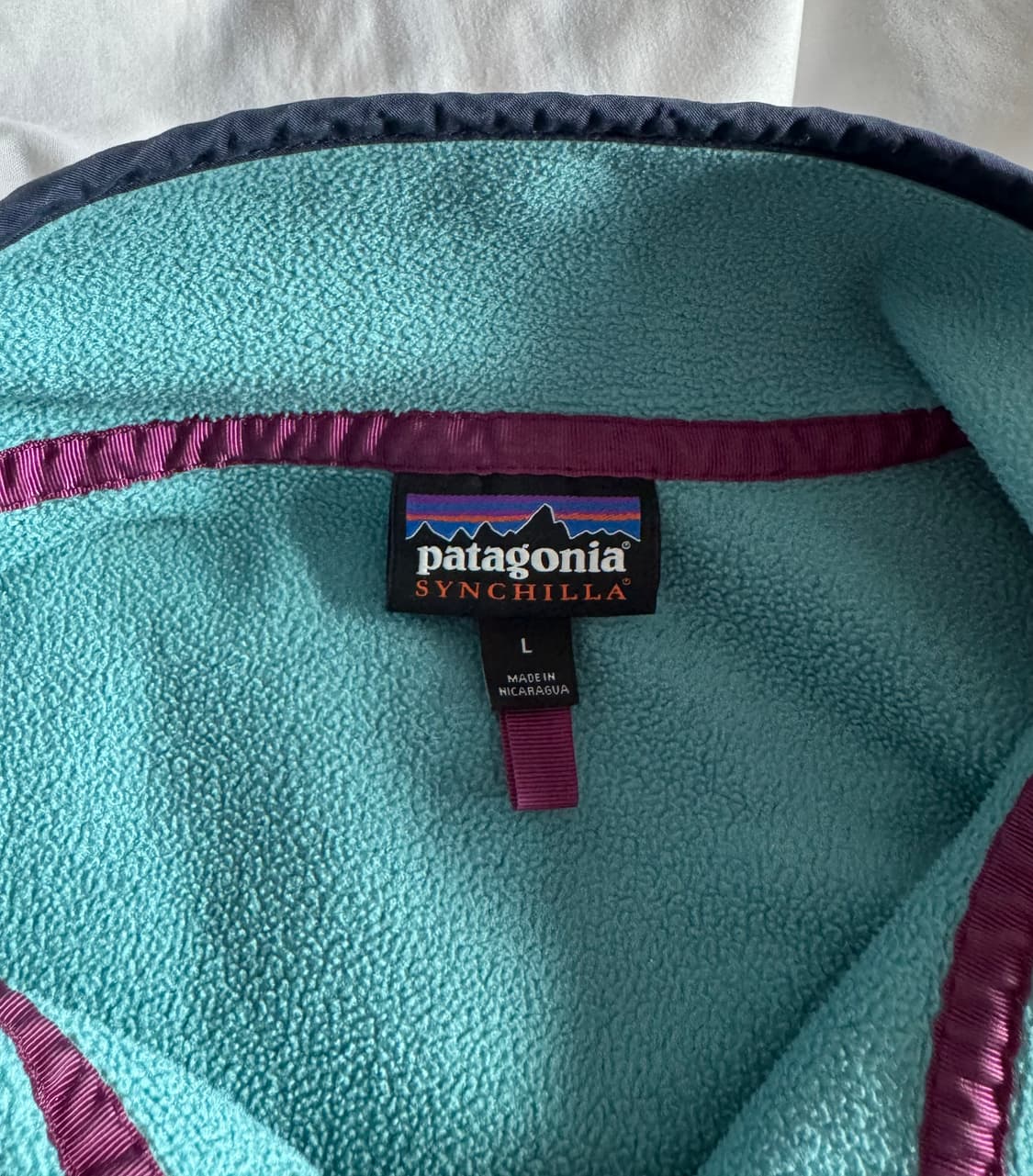 [L] 파타고니아 신칠라 민트네이비 상품이미지4