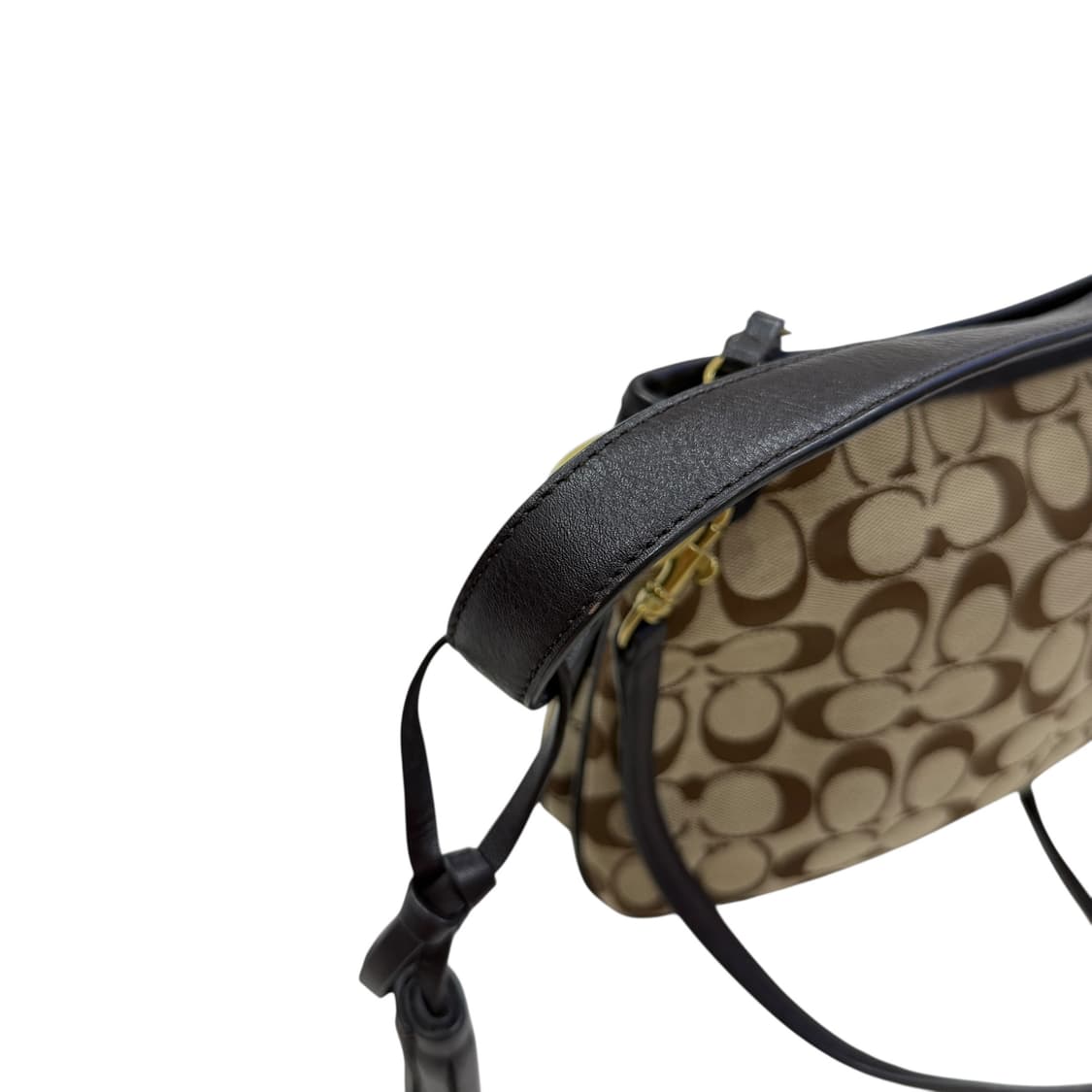 코치 시그니처 로고 2WAY 숄더 크로스백 가방 브라운 상품이미지8