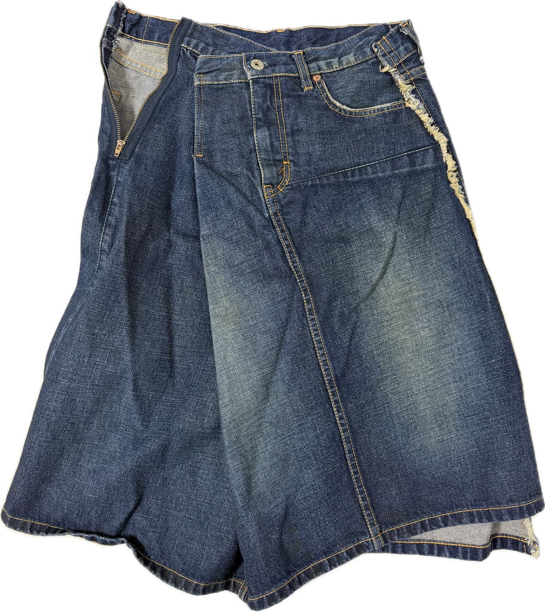 꼼데가르송 준야와타나베 언발데님스커트 상품이미지1