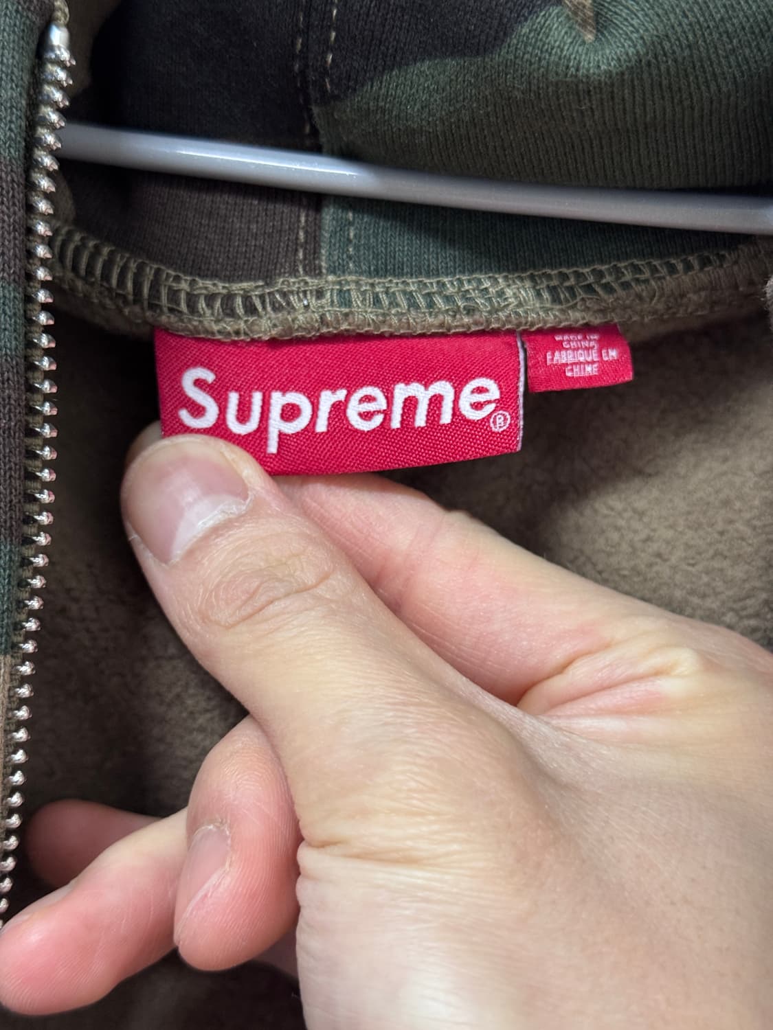 슈프림 x B.B. simon 우드랜드 카모 후드 상품이미지4