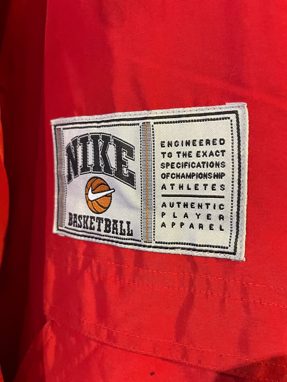 나이키 바스켓볼 후드 자켓 (1995 / 한국제) 상품이미지4