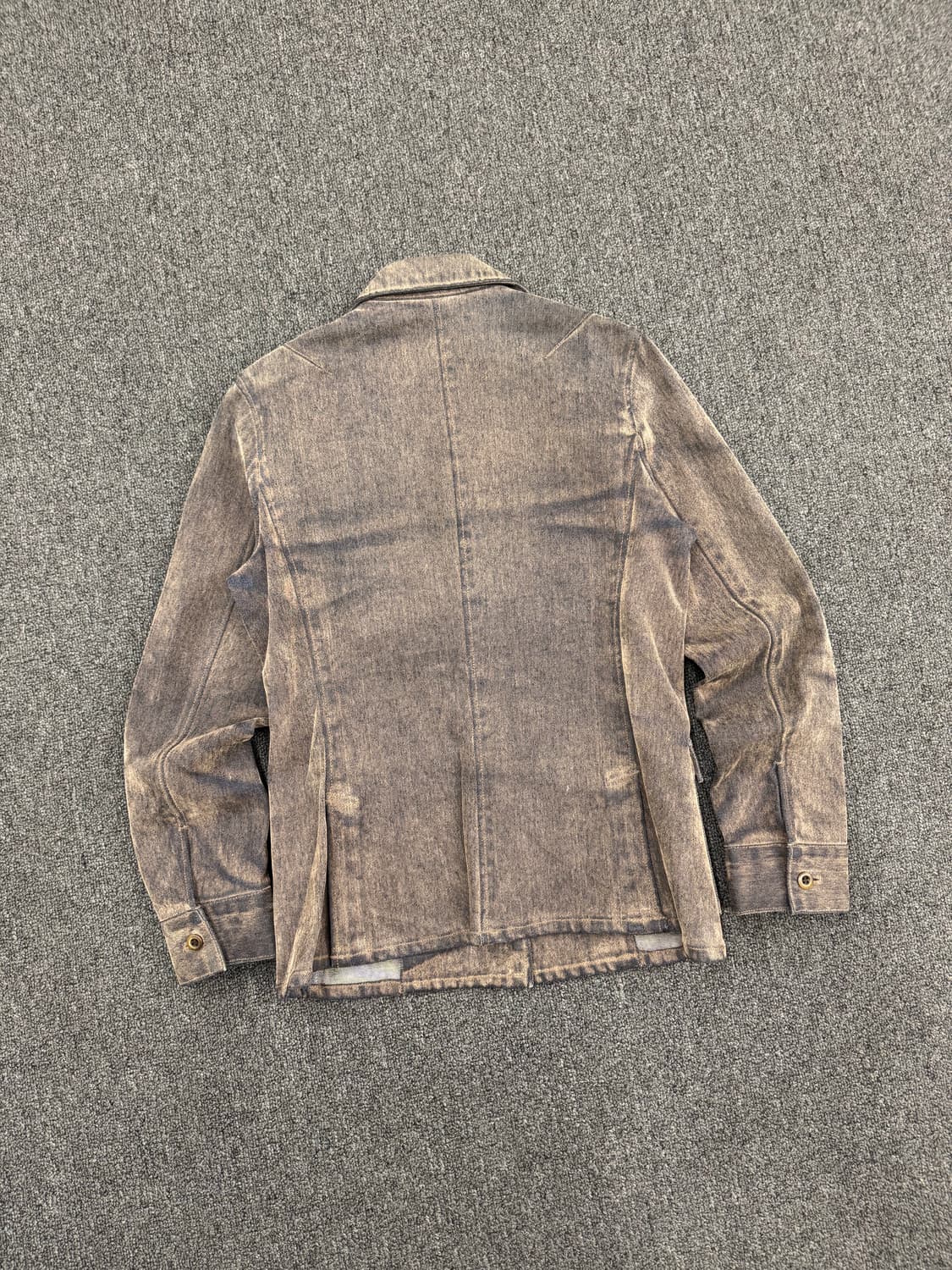 9AR)ALPHACUBIC 빈티지 여성 데님 블레이저 자켓 상품이미지6