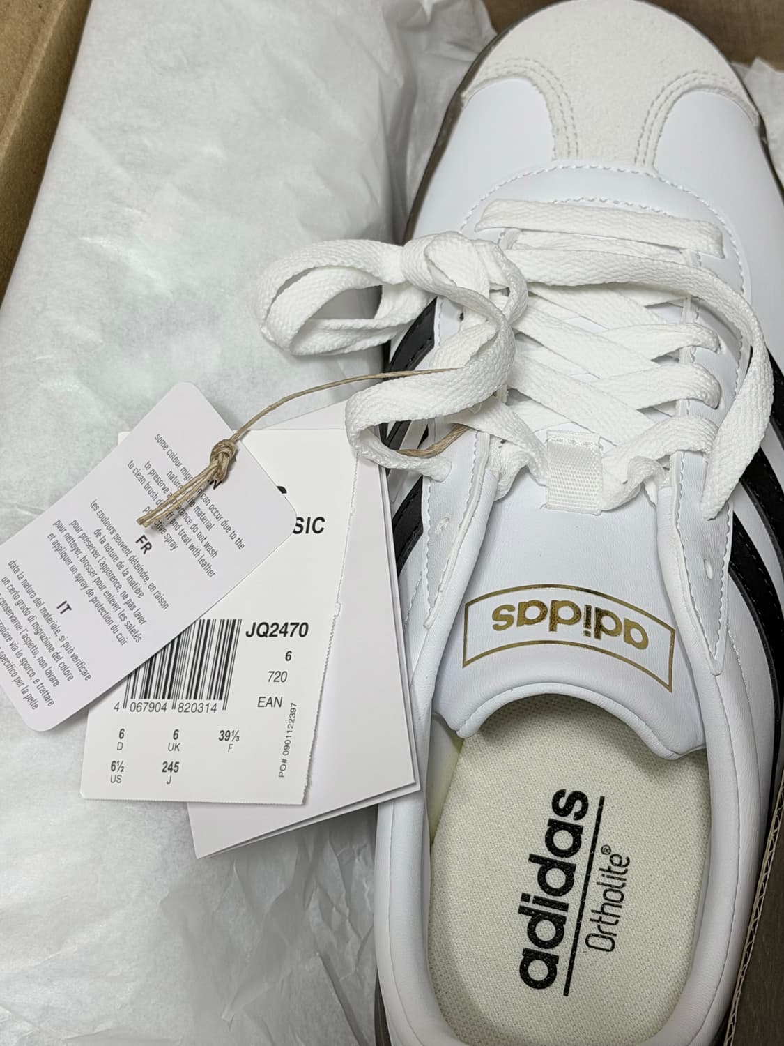 아디다스 VL 클라우드 2.0 코트베이스 화이트 코어 블랙 상품이미지2