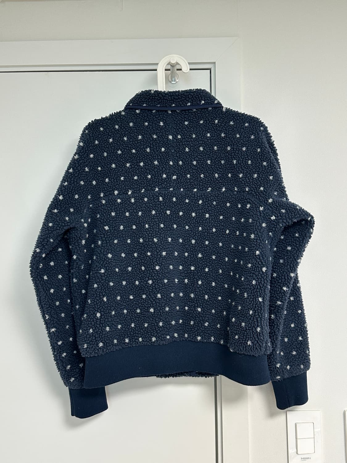 파타고니아 도트 땡땡이 플리스 자켓 네이비 상품이미지3