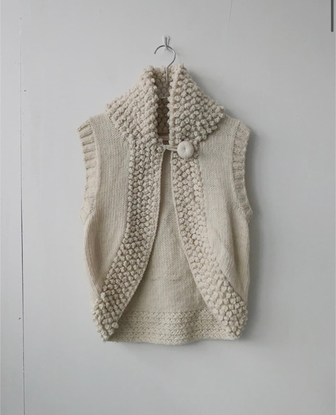 Vintage knitted vest 상품이미지1