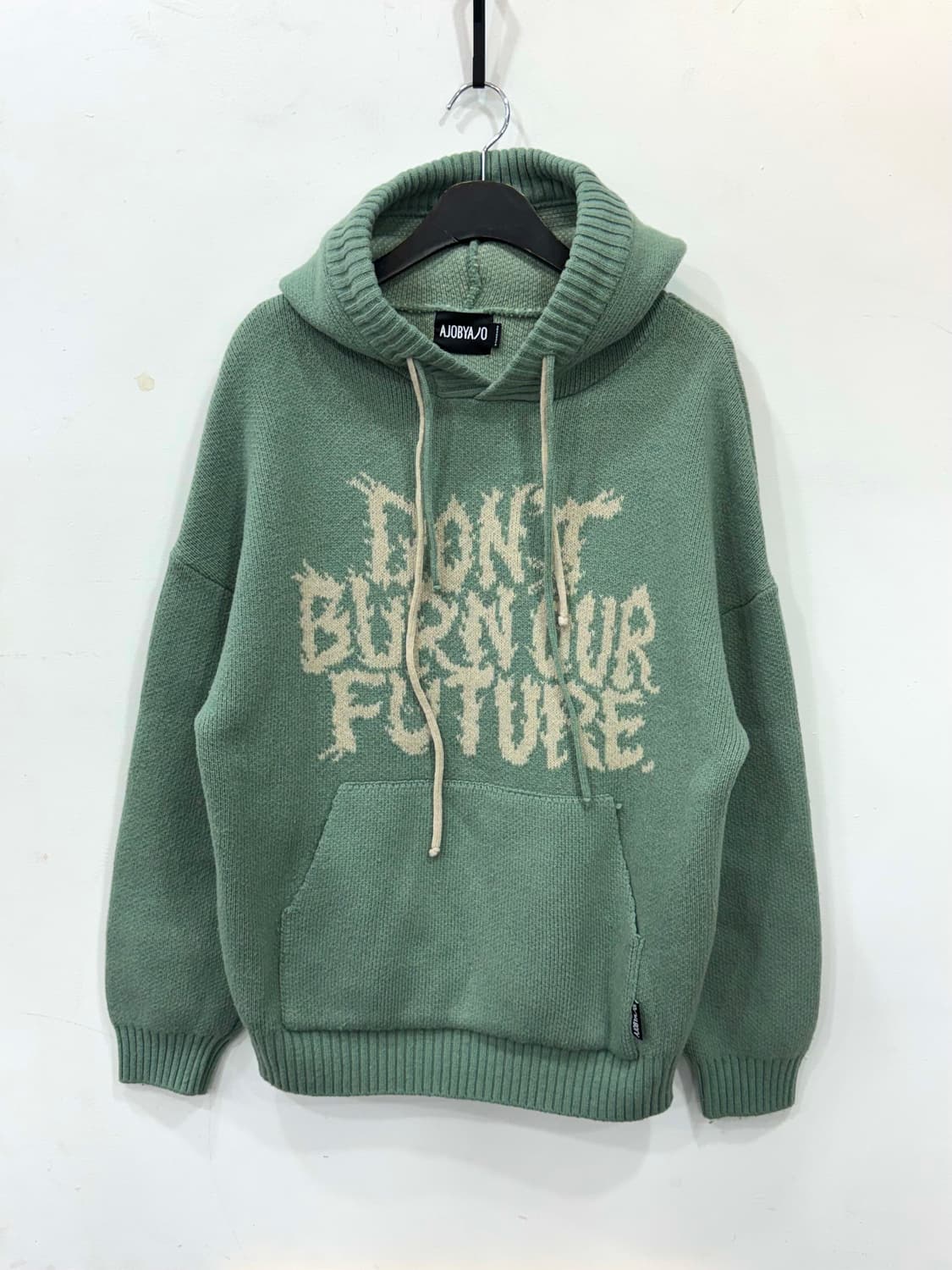 아조바이아조 민트 후드니트  상품이미지1