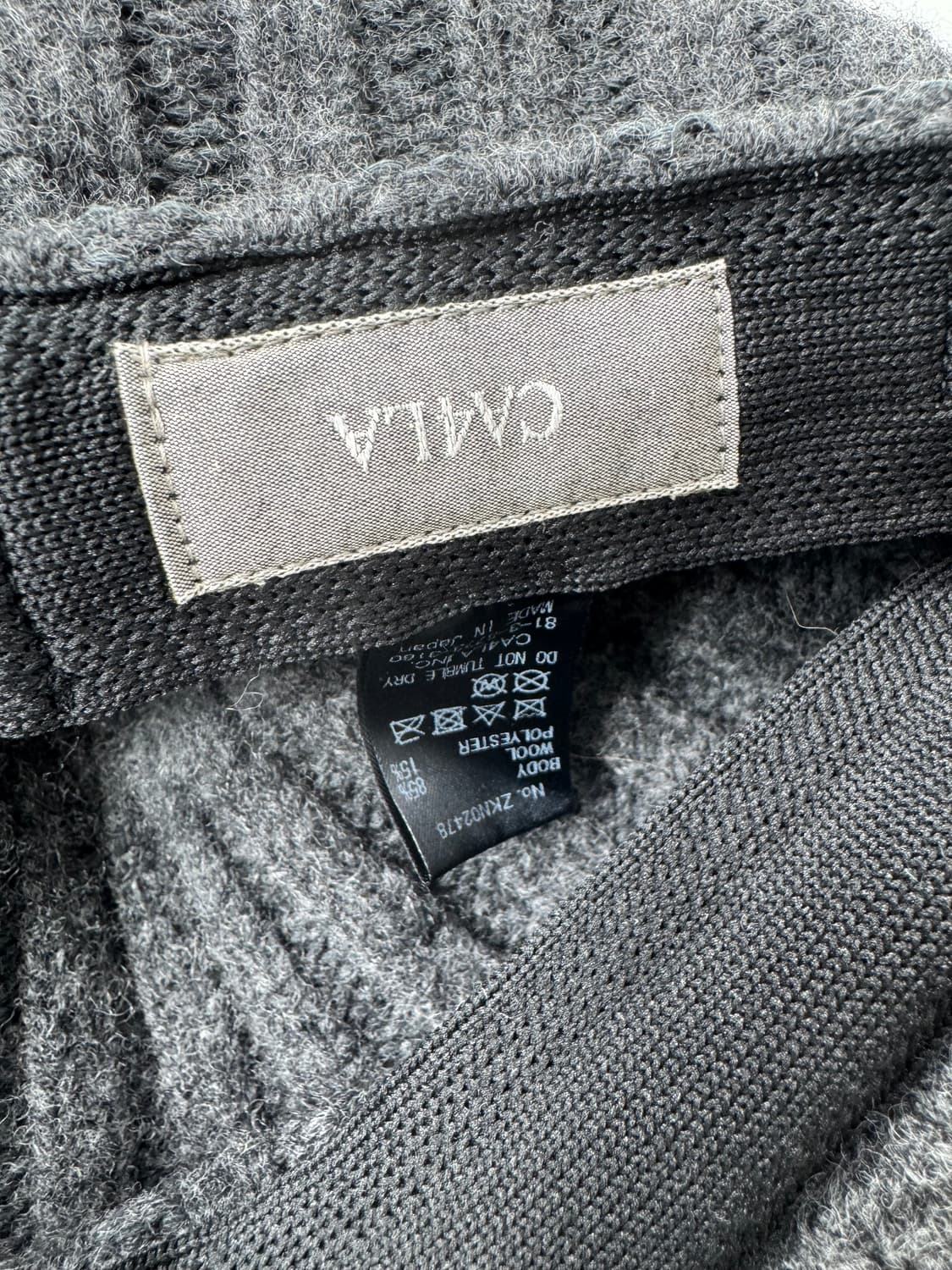 카시라 울 니트 캡 상품이미지4