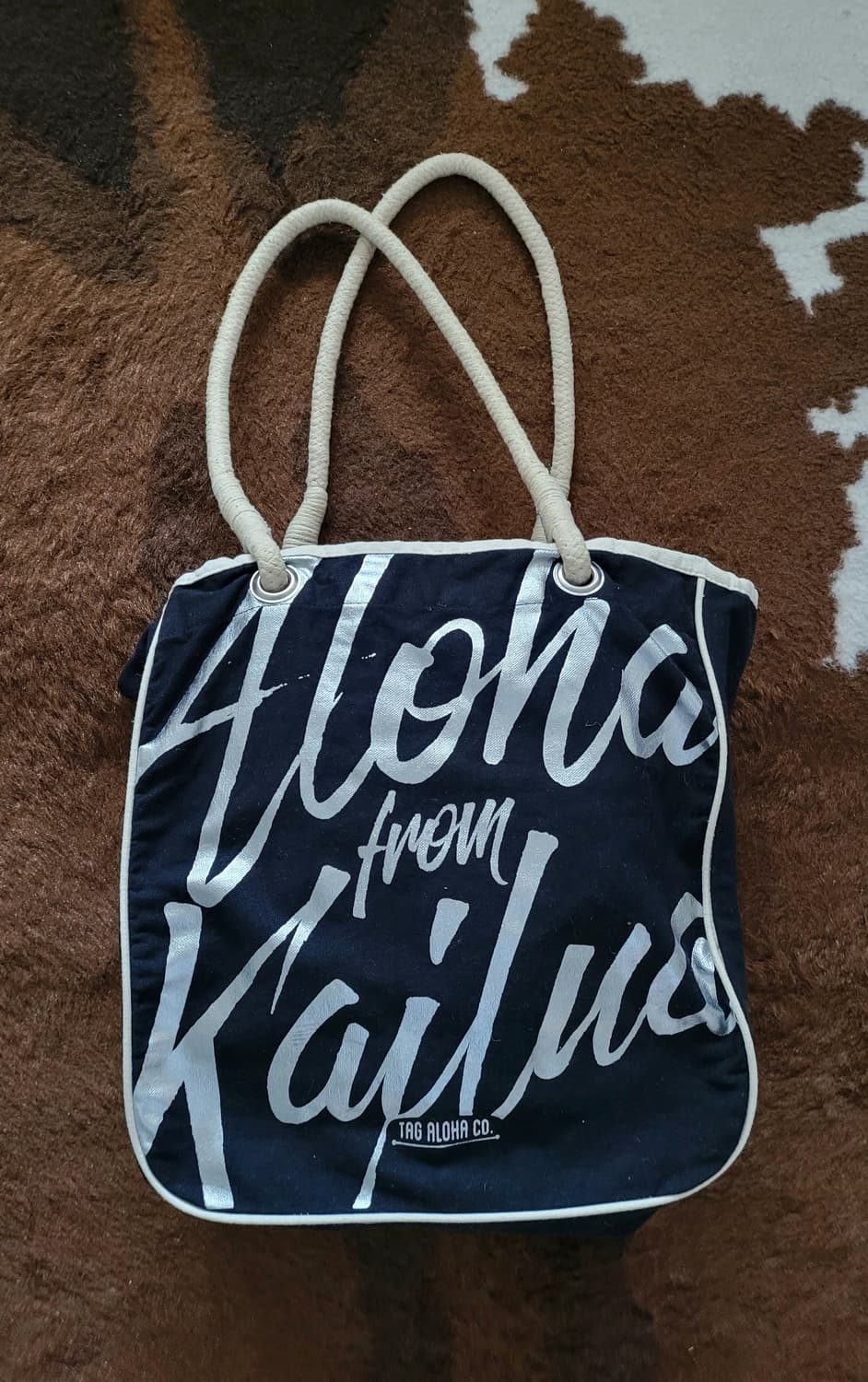 하와이 캔버스 토트백 상품이미지1