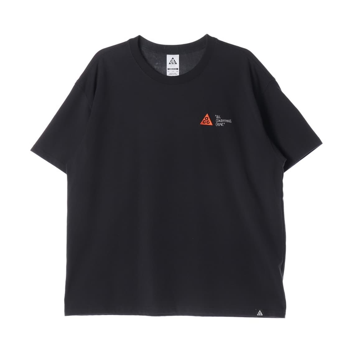 ACG 블랙 그래픽 프린팅 반팔티 XXL 상품이미지1