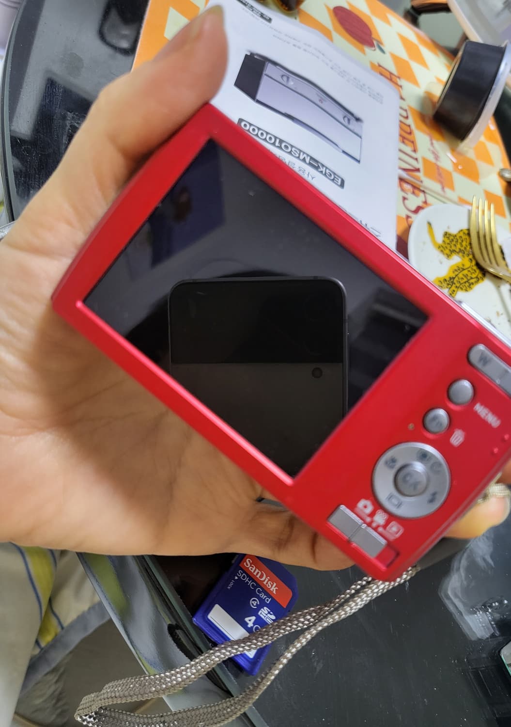 Casio QV-R100  디지털카메라 새제품같은 중고 상품이미지10