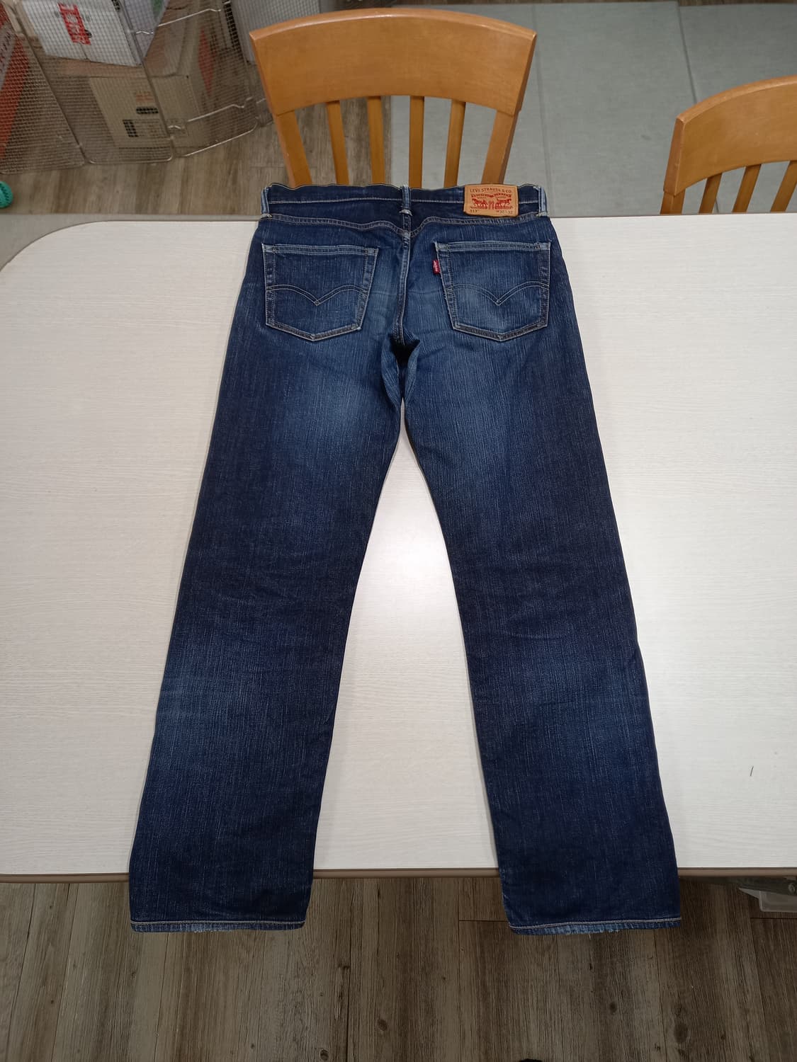 32 리바이스513 워싱 스판 일자진 진청 32-297 상품이미지2