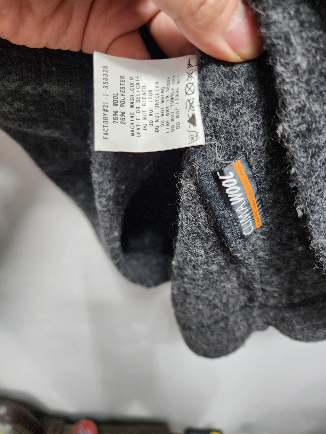 몽벨 JPN 아메카지 wool 니트 상품이미지6