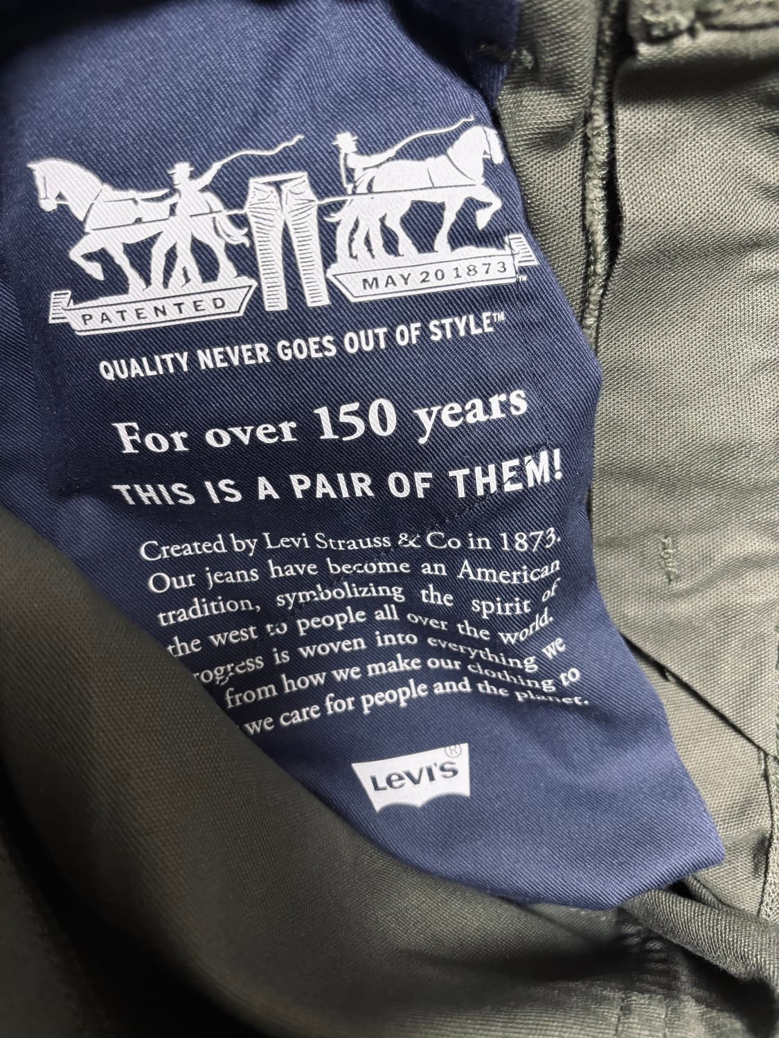 리바이스 Levis 565 워크웨어 팬츠 상품이미지4