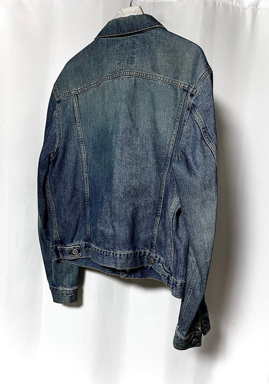 헬무트랭 90s Vintage Denim 녹워시 트러커 자켓 상품이미지7