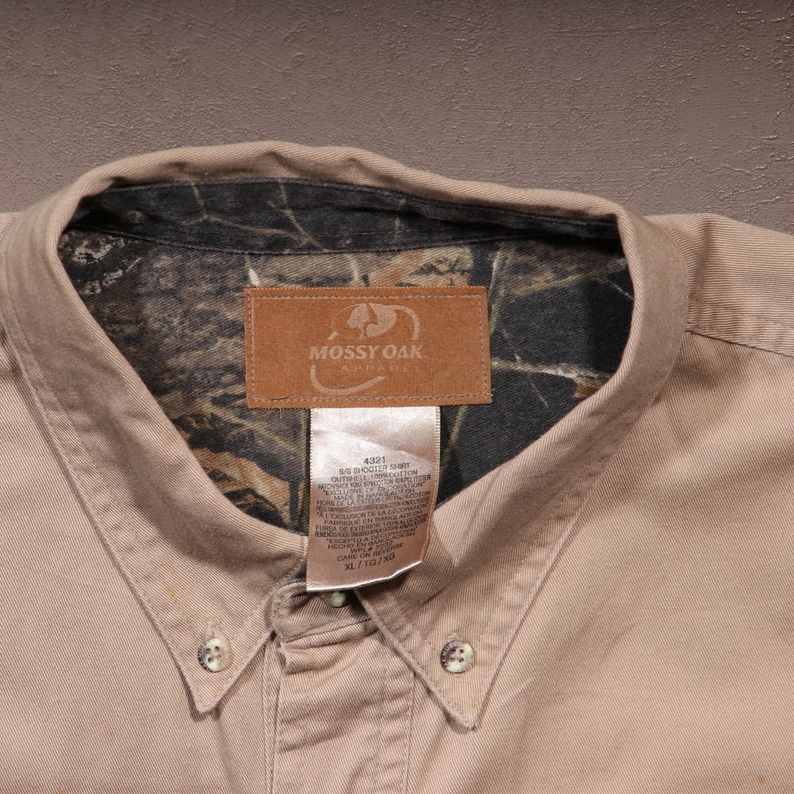 MOSSY OAK 헌팅 반팔셔츠 상품이미지3