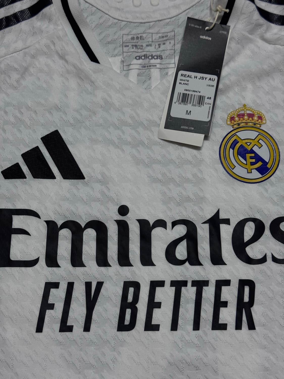 24-25 아디다스 레알 마드리드 홈 어센틱 유니폼 상품이미지5