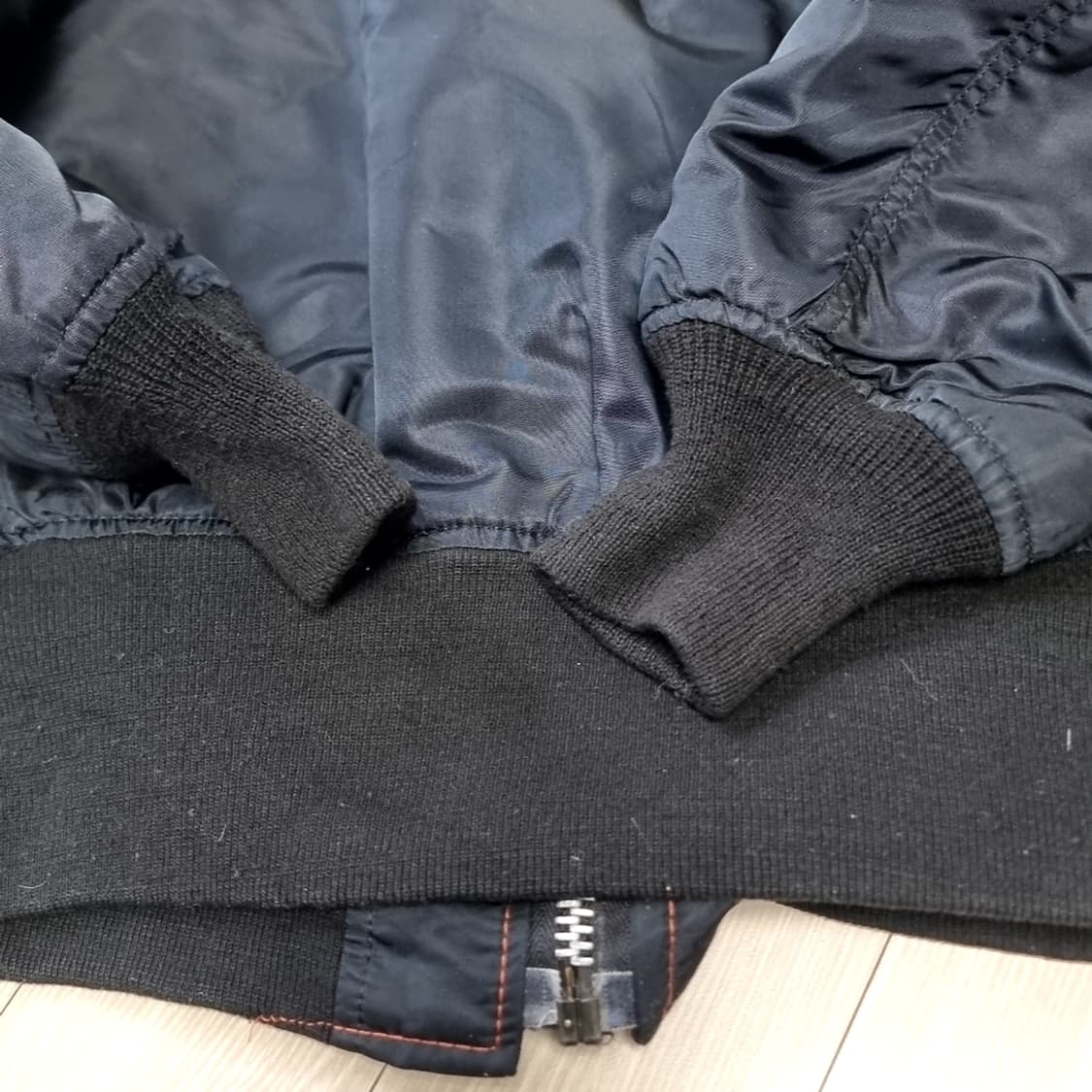 corinth사 usa메이드블랙 MA-1 항공 점퍼(100) 상품이미지8