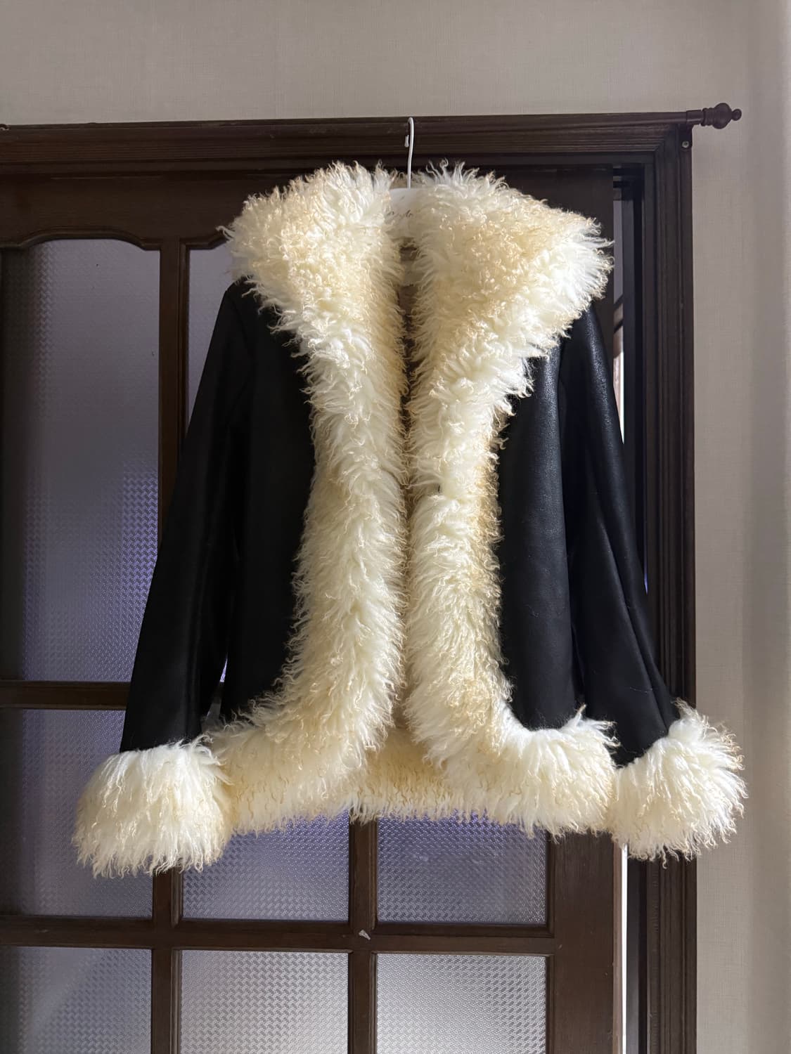 2000아카이브 폭스퍼무스탕 블랙 1사이즈 상품이미지3