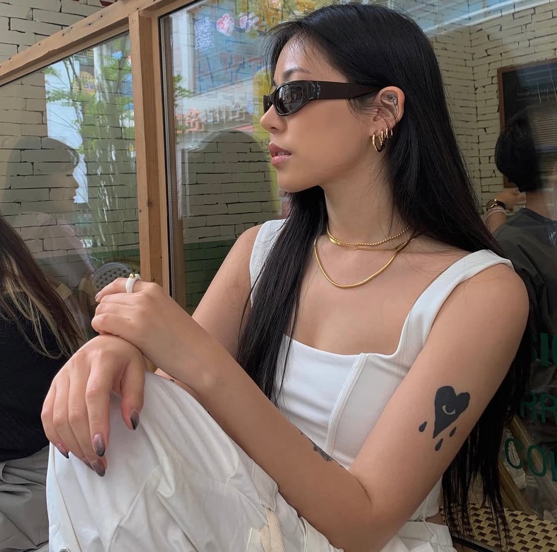 Zara corset top 자라 코르셋 탑 (화이트, 블랙) 상품이미지10