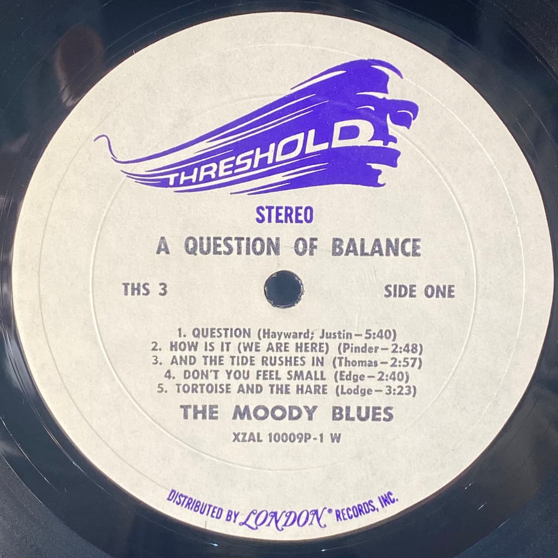 (중고LP-팝록) The Moody Blues -A Question Of 상품이미지4